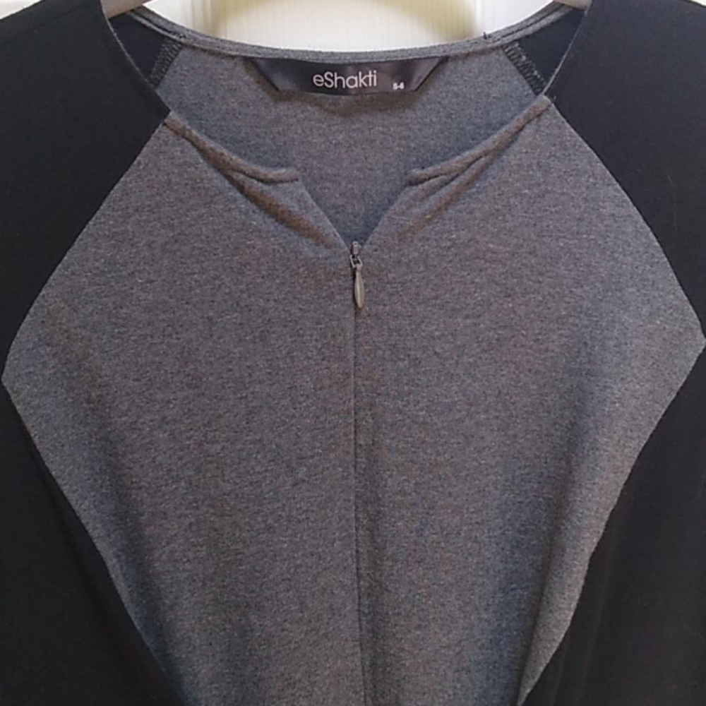 eShakti Front Zip Dress - Picture 3 of 6